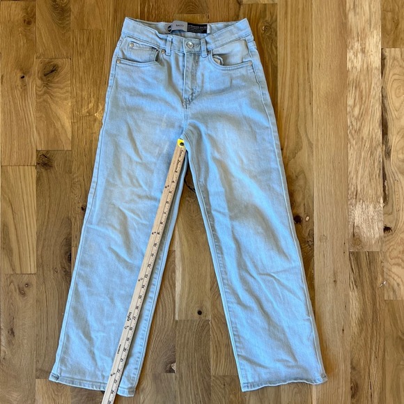 Girls Levi Strauss Silver Tab Baggy‎ Light Wash Denim Jeans SZ 12 Reg - Picture 3 of 8